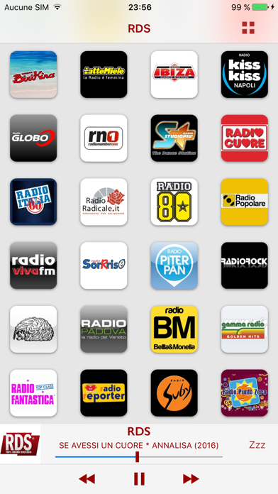 Screenshot #2 pour Radios Italia: Top Radios