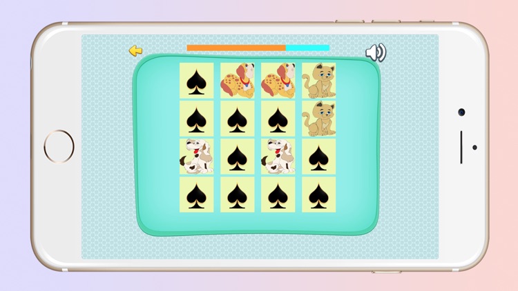 The Best Photo Matching Card Game Cat & Dog for Kids and Toddlers Puzzle Logic Free