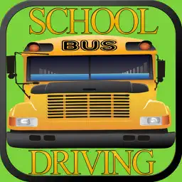 Fast School Bus Driving Simulator 3D Free - Kids pick & drop simulation game free app icon