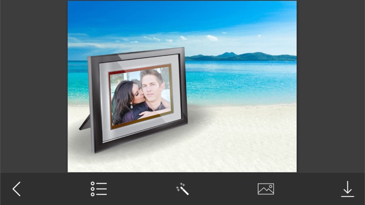 3D Beach Photo Frame - Amazing Picture Frames & Photo Editor