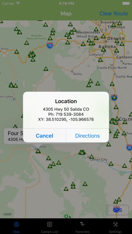 Colorado – Camping & RV spots screenshot-3