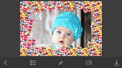 Screenshot #2 pour Candy Photo Frames - Make awesome photo using beautiful photo frames