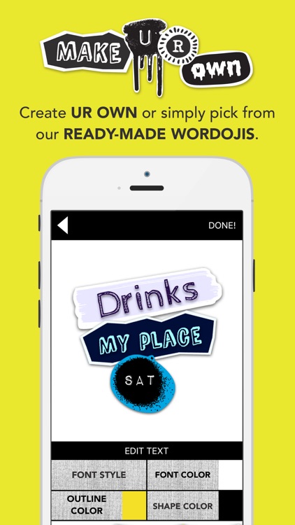 Wordoji Pro - Stickers & Logos