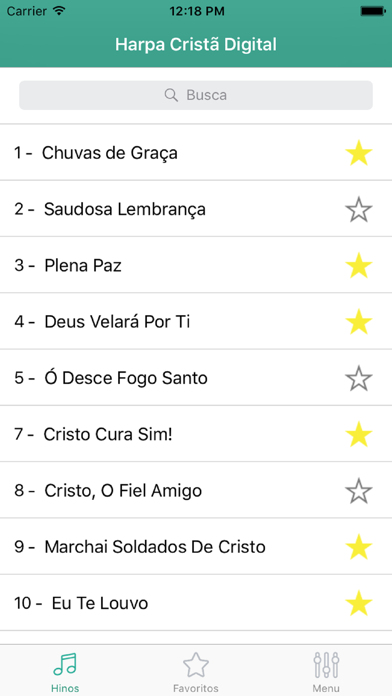 Screenshot #1 pour Harpa Cristã Digital