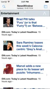 NewsWindow: Your News Reader on the Go screenshot #1 for iPhone