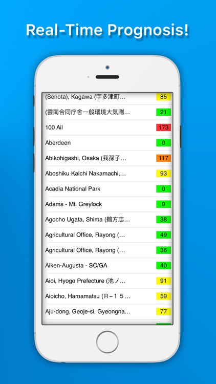 Air Quality Index – International PM-Pollution screenshot-3