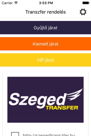 Szeged Transzfer screenshot 2