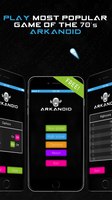 Screenshot #1 pour FORBIS - Arkanoid edition FREE