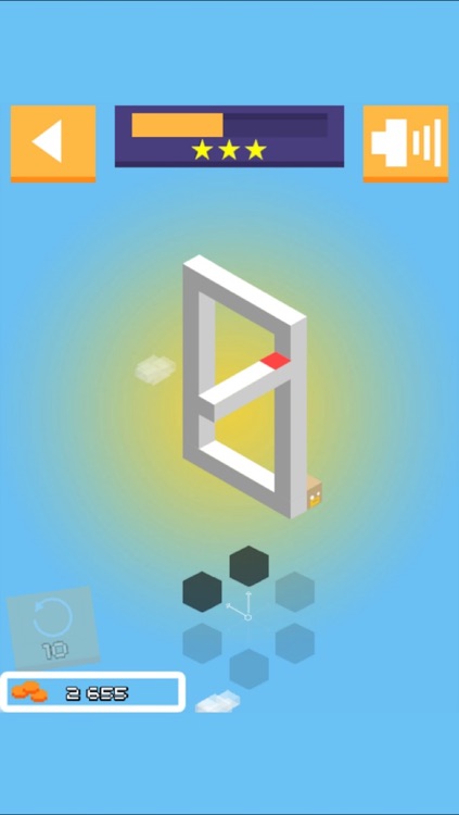 3D Illusion Maze Path Puzzle