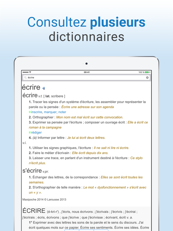 Screenshot #4 pour Dictionnaire français