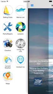 Georgian Bay Boating screenshot #1 for iPhone