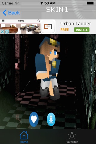 Free Skins for Minecraft PE(Pocket Edition)- Skin for FNAF screenshot 2