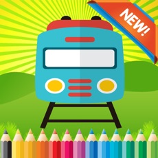 Activities of Train Friends Coloring Book for children age 1-10: Games free for Learn to use finger to drawing or ...
