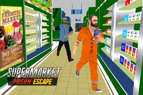 スーパーマーケット刑務所エスケープ3D：警察チェイス＆トラック運転ゲームのおすすめ画像1