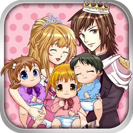 Anime Newborn Baby Care - Mommy's Dress-up Salon Sim Games for Kids! Icon