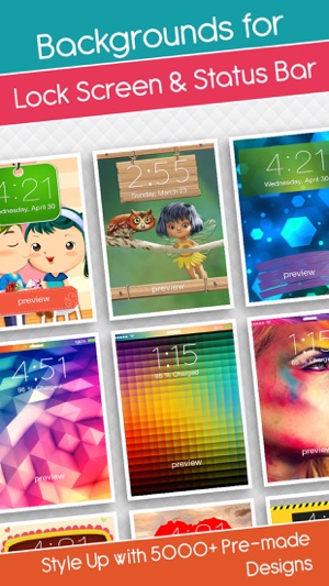 Lock Screen Wallpapers & HD Backgrounds With Ringtones & Sou(圖3)-速報App