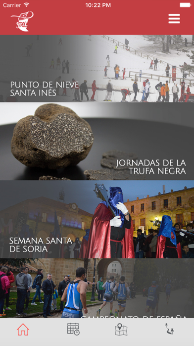 #eligeSoria iPhone screenshot 1 - Travel app