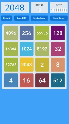 Game screenshot 2048 : Piano Version apk