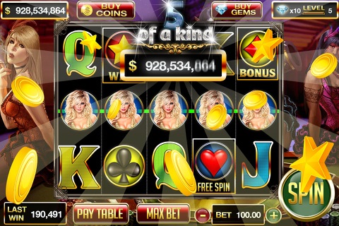 Vegas Million Dollar Slot Machine Free screenshot 2