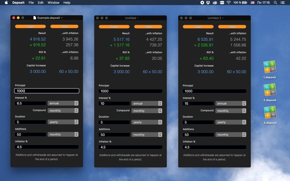#2. Deposit (macOS) 由: Dmitry Zaika