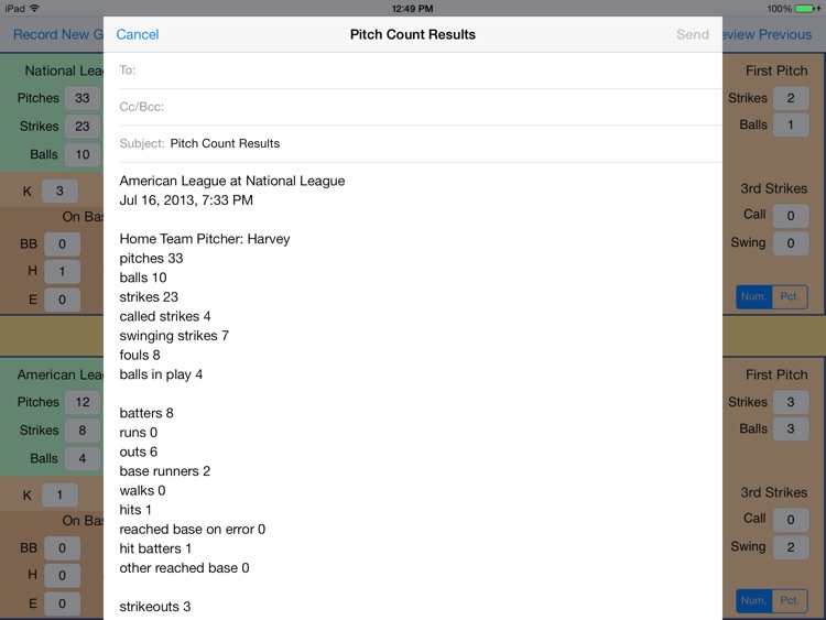 OnScreen Baseball & Softball Pitch Counter for iPad screenshot-4