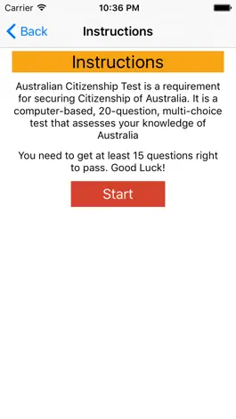Game screenshot Australia Citizenship Test Pro - Free 500 Question hack