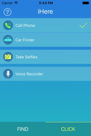 iHere3 - Key Finder, Remote Shutter screenshot 2