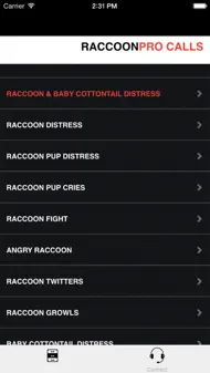 Raccoon Hunting Calls - With Bluetooth - Ad Free iphone bilder 0