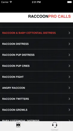 Raccoon Hunting Calls - With Bluetooth - Ad Free iPhone image 1