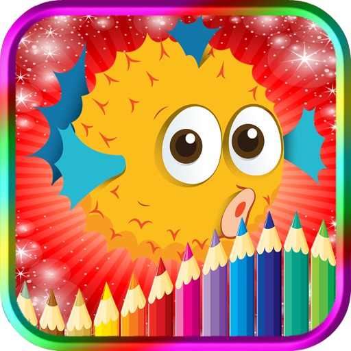 Kids Coloring Book Sea Animals iOS App