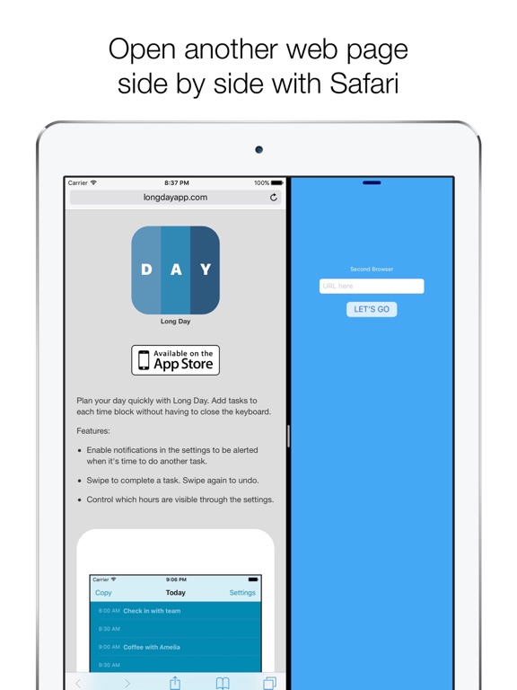 Screenshot #4 pour Second Browser