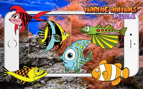 Marine Math Games Jigsaw Puzzles : Fish for Kids