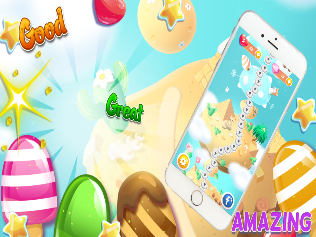 Icecream crush Games - Kids Ice Cream Food match FREE screenshot 5
