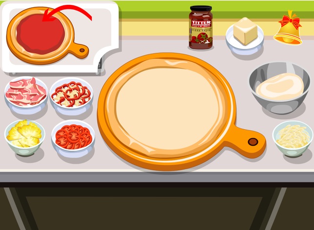 Tessa’s Pizza – learn how to bake your pizza in this cooking game for kids