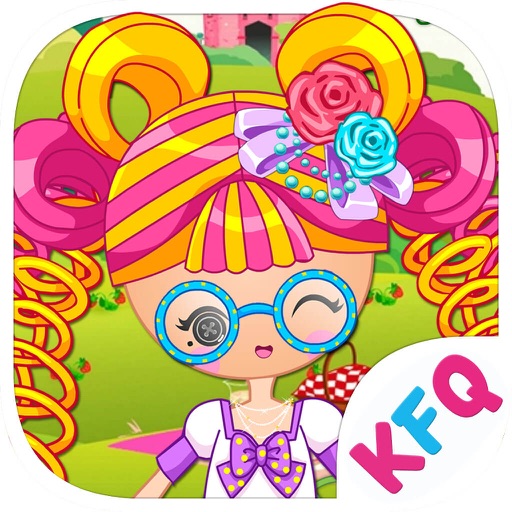 Colorful Little Dolls - Kid & Girl Games Icon