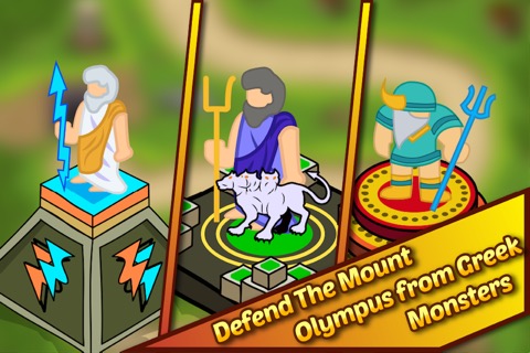 Olympus Defense TD. Rising Gods ゴッド オブ 戦争 ローマ オリンパス月の戦い タワーの防衛アクションのおすすめ画像2
