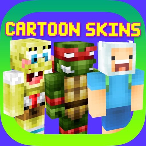 Cartoon Skins for PE - Best Skin Simulator and Exporter for Minecraft Pocket Edition icon