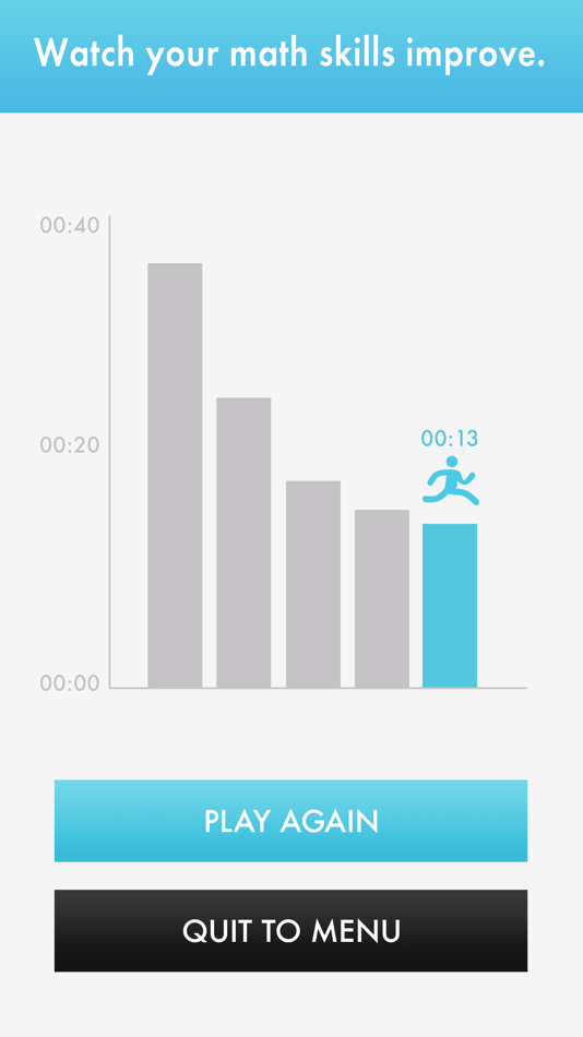 #3. Quick Math - Mental Arithmetic (iOS) Podle: Shiny Things
