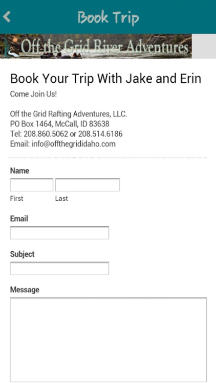 Off the Grid Rafting Adventures, LLC.