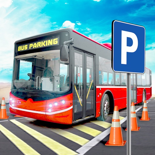 Multi-Storey Coach Bus Parking 3D: City Auto-bus Driving Simulator Icon