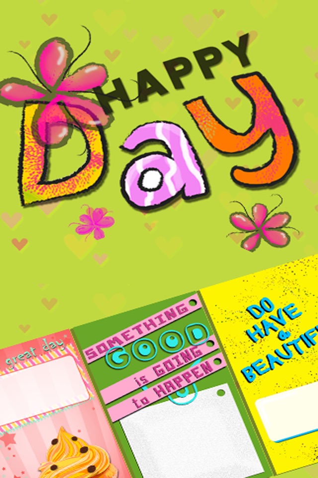 Greeting Cards Maker - Create 'Have a Nice Day' eCards and Invitation.s screenshot 3