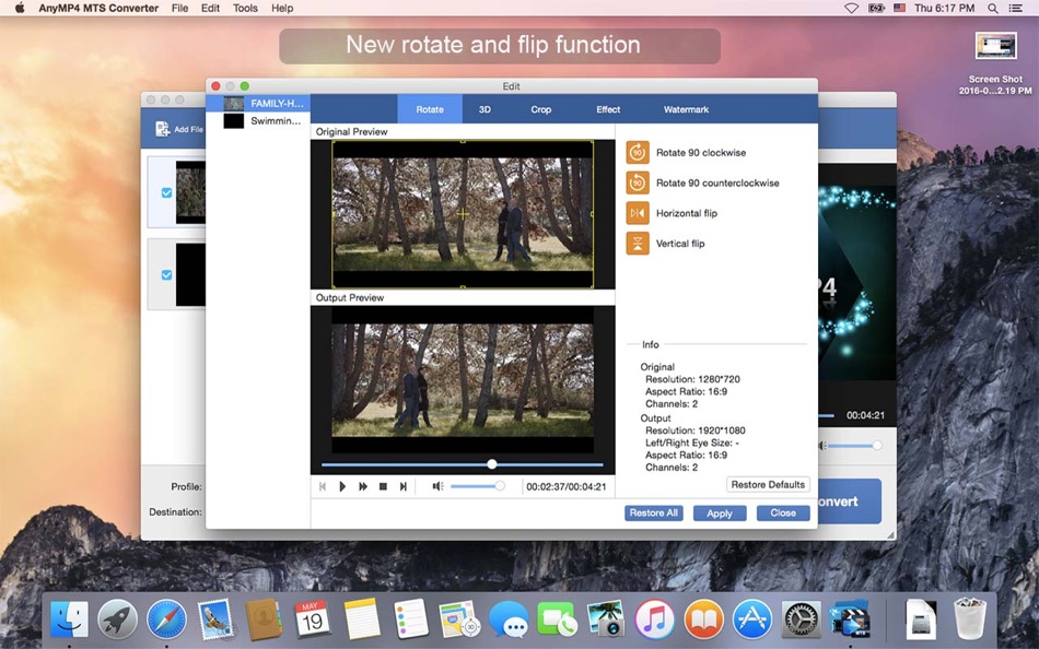 #2. AnyMP4 MTS Converter (macOS) di: AnyMP4 Studio
