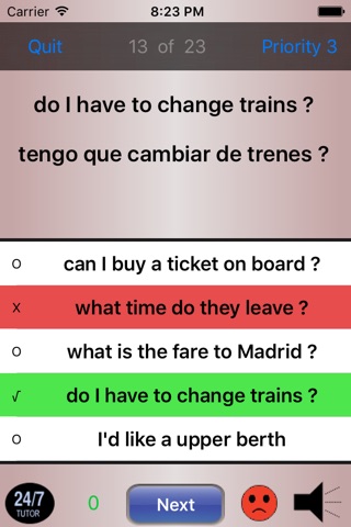 Spanish for Travel & Restaurants screenshot 2