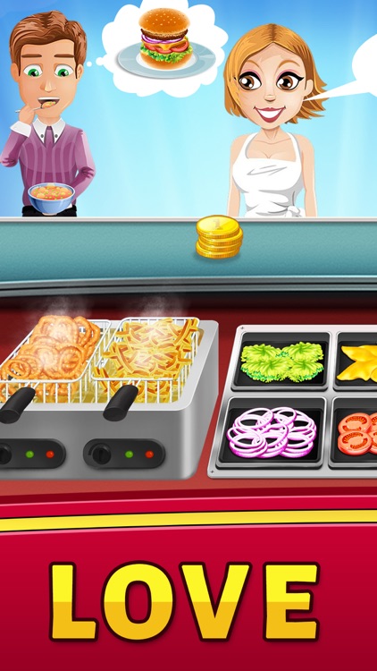 Food Court Hamburger Fever 2: Burger Cooking Chef