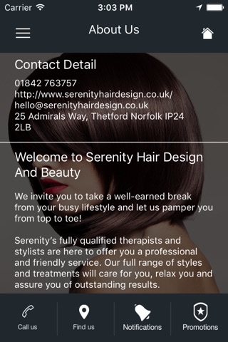 Serenity Hair Design And Beauty screenshot 3