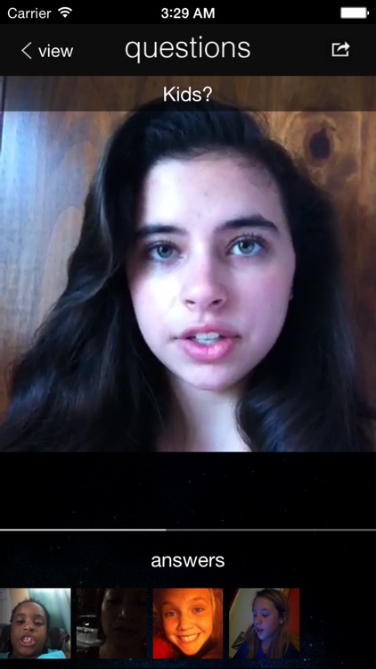 Questions Video Messenger - Ask, Show, & Tell