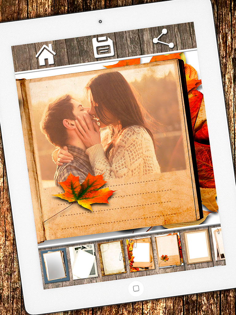 Vintage photo frames - Photo editor for framing and create profiles