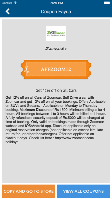 Screenshot 4 of Coupon Fayda App
