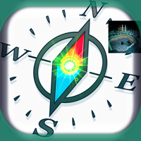 Qibla Compass-Suche Richtung