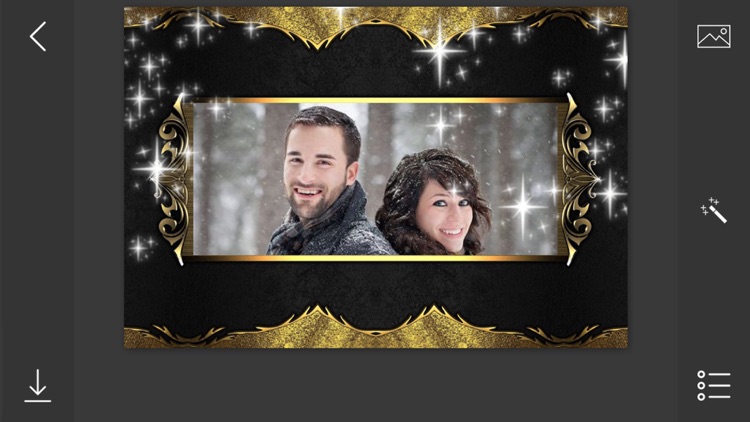 Gold & Silver Photo Frames - make eligant and awesome photo using new photo frames screenshot-3